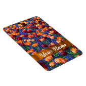 Farbige Tulpen Magnet (Rechte Seite)