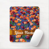 Farbige Tulpen Mousepad (Mit Mouse)