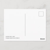 Farbige Türen Zypern Postkarte (Rückseite)