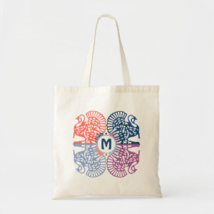 Farbige TÜRKEI-Printwerbung Monogramm Tragetasche