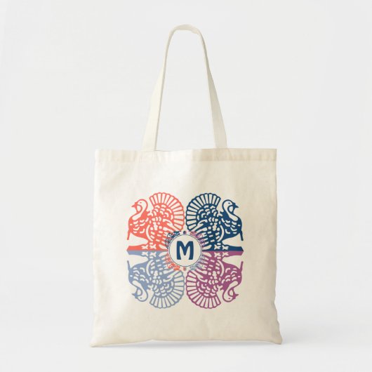 Farbige TÜRKEI-Printwerbung | Monogramm Tragetasche (Vorne)