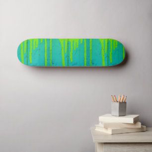 Farbige türkise Skateboard