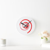 Farbige Twirbel Runde Wanduhr (Zuhause)