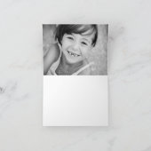 Farbige Typ Kids Dankeskarte (Innenseite)