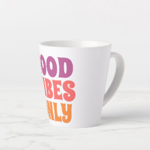 Farbige Typografie-Tasse – Moderne Lebendige Kaffe Milchtasse