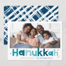 FARBIGE TYPOGRAPHIE Moderne Landschaft Foto blau