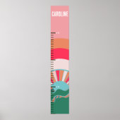 Farbige Übersicht über das Wachstum der kleinen Mä Poster (Vorne)