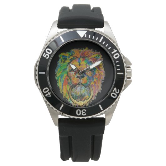 Farbige Uhr (Vorderseite)