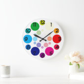 Farbige Uhr für Kinder oder Erwachsene (Zuhause)
