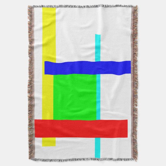 Farbige Umarmung Decke (Vorderseite Vertikal)