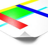 Farbige Umarmung Fotodruck (Ecke)