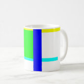 Farbige Umarmung Kaffeetasse (VorderseiteRechts)
