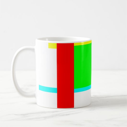 Farbige Umarmung Kaffeetasse (Links)