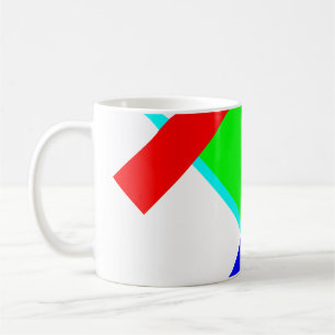 Farbige Umarmung Kaffeetasse