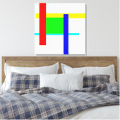 Farbige Umarmung Leinwanddruck (Insitu (Schlafzimmer))