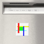 Farbige Umarmung Magnet (In Situ (Geschirrspüler))