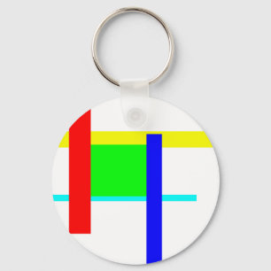 Farbige Umarmung Schlüsselanhänger