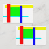 Farbige Umarmung Visitenkarte (Vorne/Hinten)