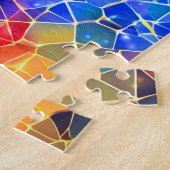 Farbige und leuchtende Mosaik Puzzle (Seite)
