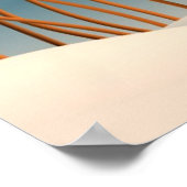 Farbige und Niedliche Cartoon Fische Poster (Ecke)