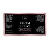 Farbige und Rose-Gold-Logo-Luftfreischöfe-Siegel (Vorne)