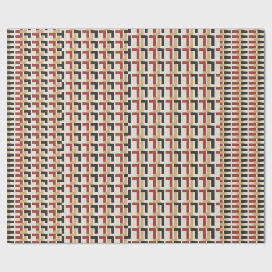 Farbige Valentinstags-Stimmung  Geschenkpapier (Flach)