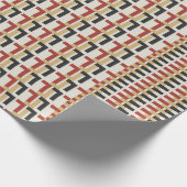 Farbige Valentinstags-Stimmung  Geschenkpapier (Ecke)