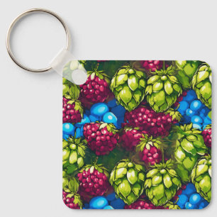 Farbige Vantage Schlüsselanhänger