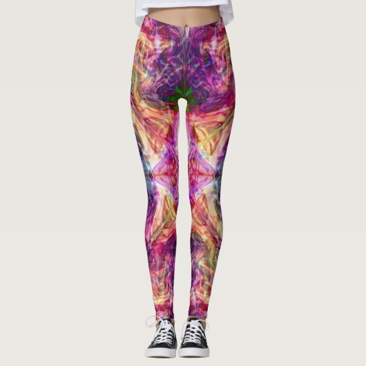 Farbige Vapors Leggings (Vorderseite)