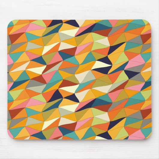 farbige Verflechtung Mousepad (Vorne)