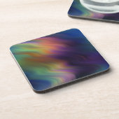 Farbige Vibrationen Untersetzer (Linke Seite)