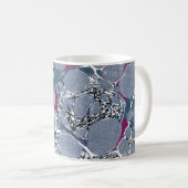 Farbige Viktorianische Papierabdeckung Kaffeetasse (VorderseiteRechts)