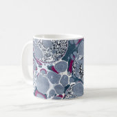 Farbige Viktorianische Papierabdeckung Kaffeetasse (Vorderseite Links)