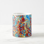 Farbige Viktorianische Papierabdeckung Kaffeetasse (Mittel)