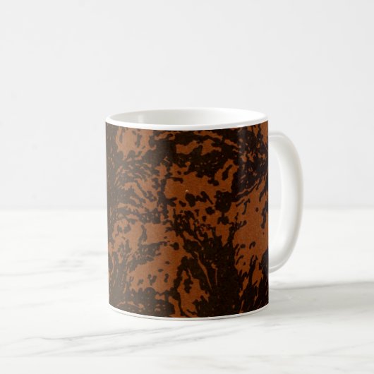Farbige Viktorianische Papierabdeckung Kaffeetasse (VorderseiteRechts)