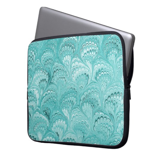 Farbige Viktorianische Papierabdeckung Laptopschutzhülle (Vorderseite Links)