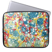 Farbige Viktorianische Papierabdeckung Laptopschutzhülle (Vorderseite)