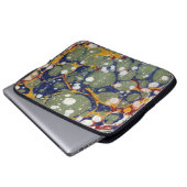 Farbige Viktorianische Papierabdeckung Laptopschutzhülle (Vorne Knopf)