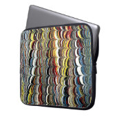 Farbige Viktorianische Papierabdeckung Laptopschutzhülle (Vorderseite Links)