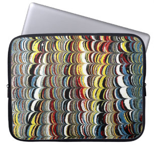 Farbige Viktorianische Papierabdeckung Laptopschutzhülle