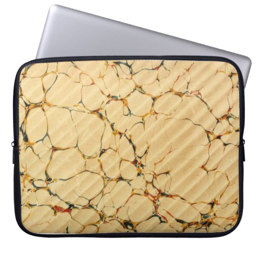 Farbige Viktorianische Papierabdeckung Laptopschutzhülle (Vorderseite)