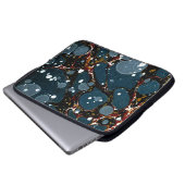 Farbige Viktorianische Papierabdeckung Laptopschutzhülle (Vorne Knopf)