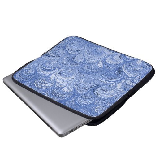 Farbige Viktorianische Papierabdeckung Laptopschutzhülle (Vorne Knopf)