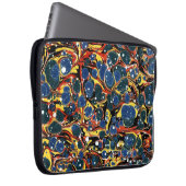 Farbige Viktorianische Papierabdeckung Laptopschutzhülle (Vorne Rechts)