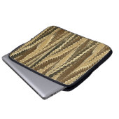 Farbige Viktorianische Papierabdeckung Laptopschutzhülle (Vorne Knopf)