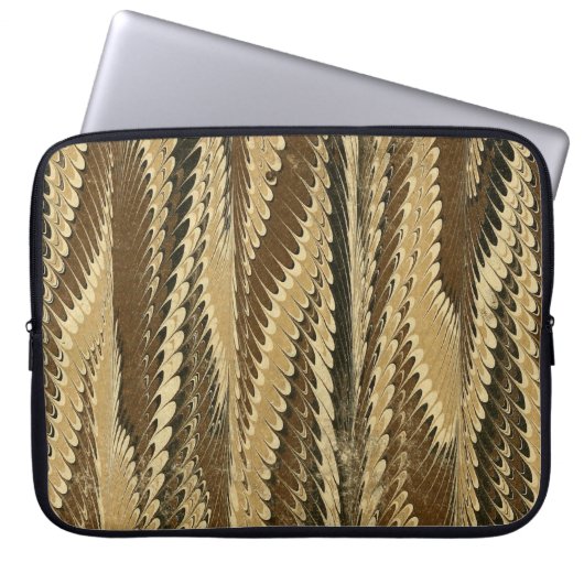 Farbige Viktorianische Papierabdeckung Laptopschutzhülle (Vorderseite)