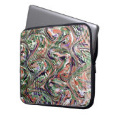 Farbige Viktorianische Papierabdeckung Laptopschutzhülle (Vorderseite Links)