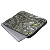 Farbige Viktorianische Papierabdeckung Laptopschutzhülle (Vorne Knopf)