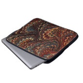 Farbige Viktorianische Papierabdeckung Laptopschutzhülle (Vorne Knopf)