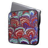 Farbige Viktorianische Papierabdeckung Laptopschutzhülle (Vorderseite Links)